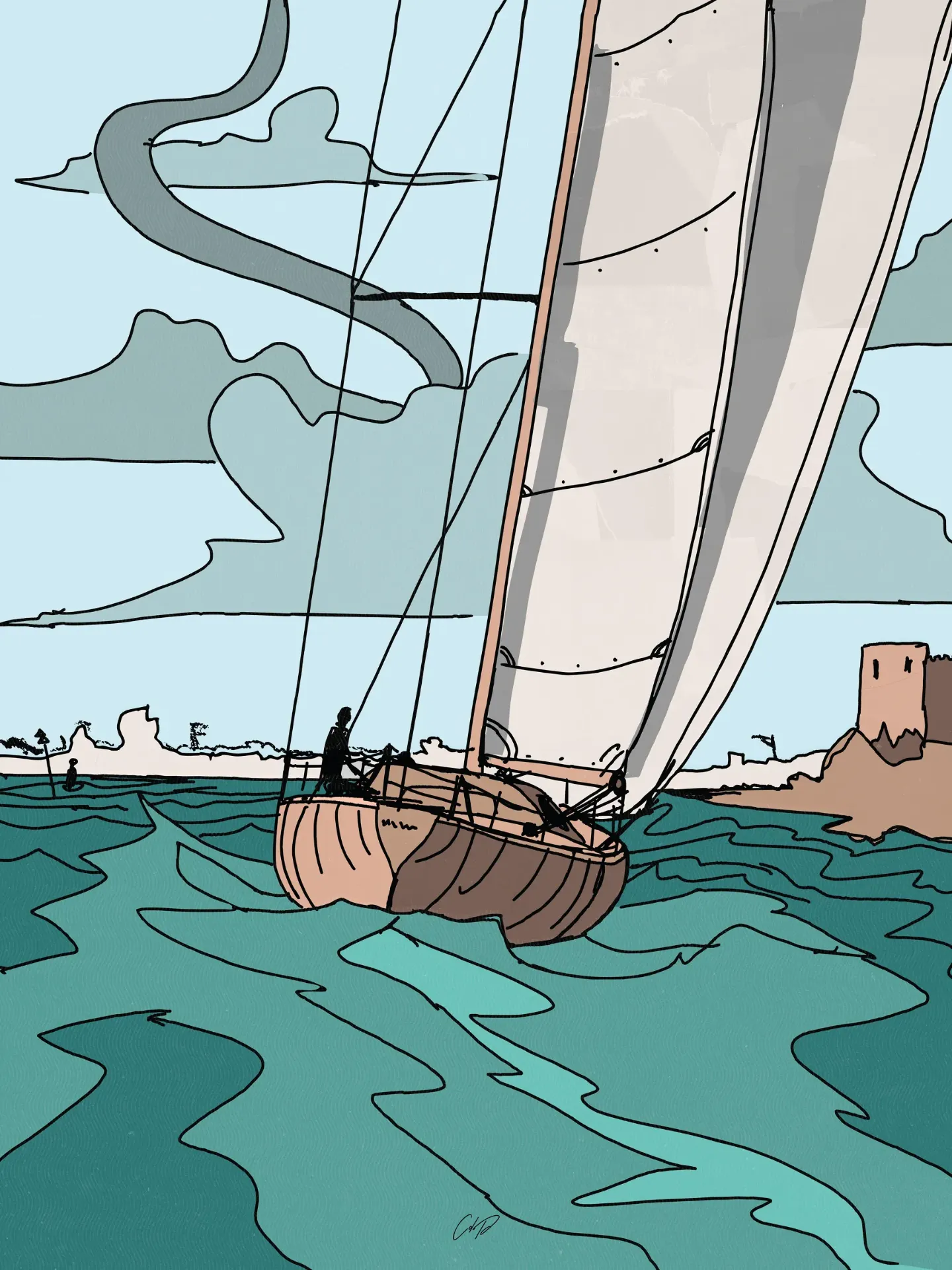 [POS34009] Le port de Lorient